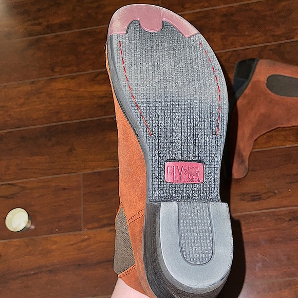 Fly London Suede Ankle Boots, Size 40 - Picture 4 of 5